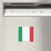 イタリア国旗を掲げた磁石 マグネット (インサイチュ (食洗機))