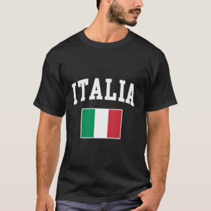 イタリア国旗イタリアイタリアンイタリア族 Tシャツ