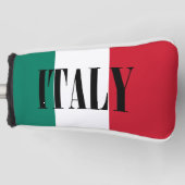 イタリア国旗イタリアンイタリア国旗 ゴルフヘッドカバー (正面)