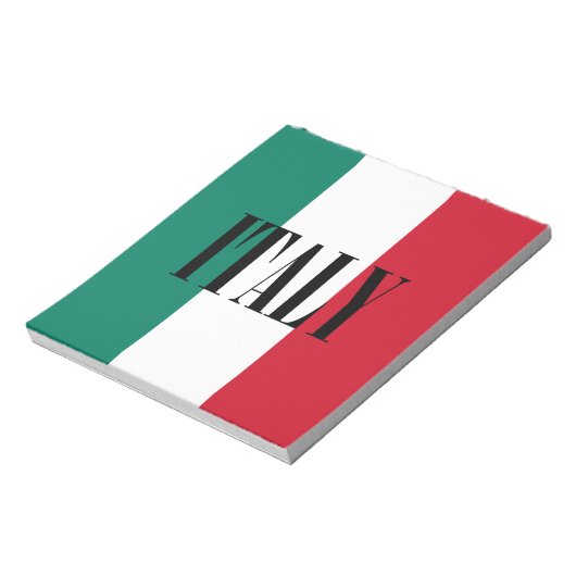 イタリア国旗イタリアンイタリア国旗 ノートパッド (回転)