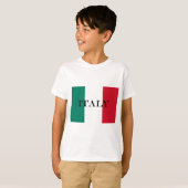 イタリア国旗イタリアンイタリア国旗 Tシャツ (正面フル)