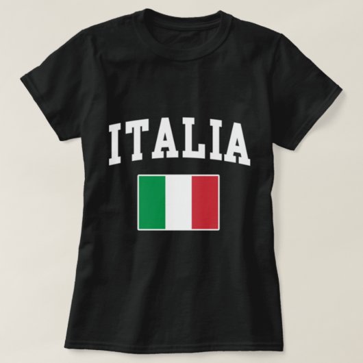 イタリア国旗イタリアンイタリアItalianoファミリーメンズウォーム Tシャツ (デザイン正面)