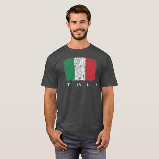 イタリア国旗イタリアンプライドイタリアバケーションイタリア Tシャツ (正面フル)