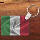 イタリア国旗キーチェーン キーホルダー (正面)