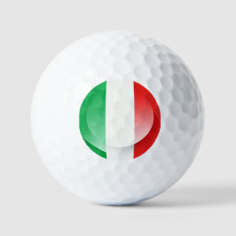 イタリア国旗ゴルフボール - イタリアプライドスポーツパック ゴルフボール