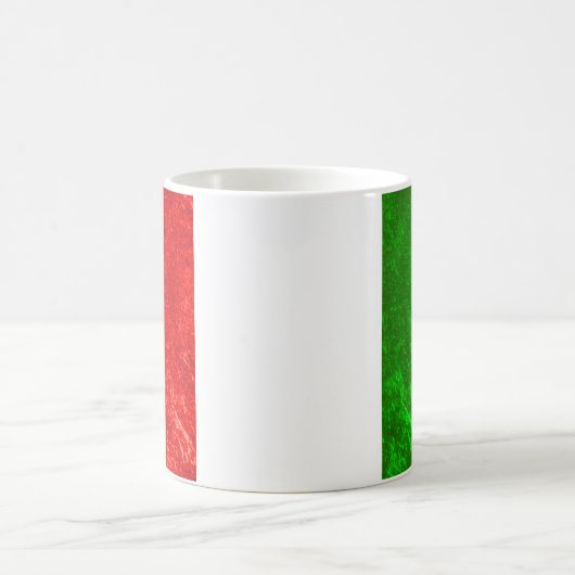 イタリア国旗デザイン コーヒーマグカップ (中央)