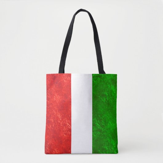 イタリア国旗デザイン トートバッグ (正面)