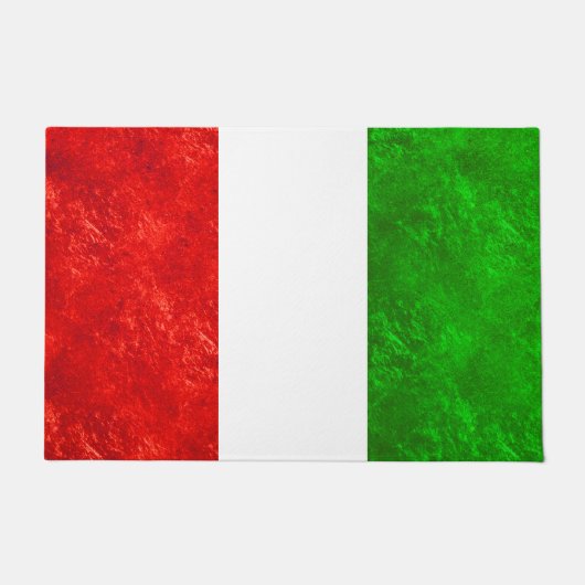 イタリア国旗デザイン ドアマット (正面)