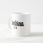 イタリア国旗バンビーナマグカップ コーヒーマグカップ (正面左)