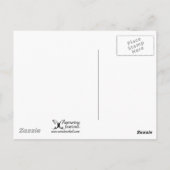 イタリア国旗ポストカード ポストカード (裏面)