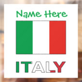 イタリア国旗共和国記念日 プライド ギフト ウィンドウサイン (シート2)