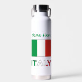 イタリア国旗共和国記念日 プライド ギフト ウォーターボトル (正面)