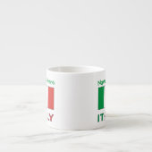 イタリア国旗共和国記念日 プライド ギフト エスプレッソカップ (正面)