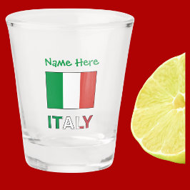 イタリア国旗共和国記念日 プライド ギフト ショットグラス