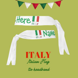 イタリア国旗共和国記念日 プライド ギフト タイヘッドバンド