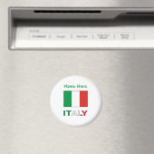 イタリア国旗共和国記念日 プライド ギフト マグネット (インサイチュ (食洗機))