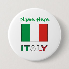 イタリア国旗共和国記念日 プライド ギフト 缶バッジ