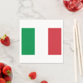 イタリア国旗紙ナプキンス スタンダードカクテルナプキン (インサイチュ)