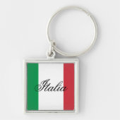 イタリア国旗 イタリアの誇り ヨーロッパ 国 キーホルダー (正面)