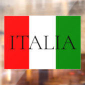 イタリア国旗 イタリア サイン ウィンドウサイン (シート2)
