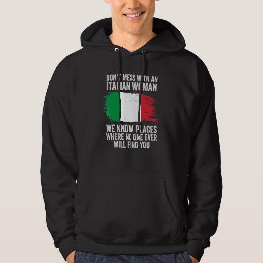 イタリア国旗 イタリア パーカ (正面)