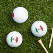 イタリア国旗 イタリア プライド ヨーロッパ 国 ゴルフボール (インサイチュ 芝生)