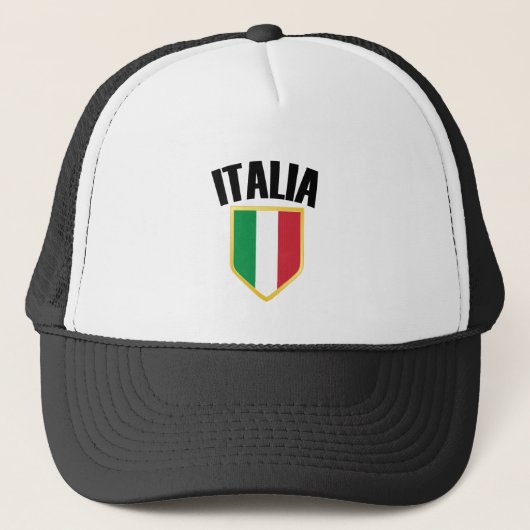 イタリア国旗 キャップ (正面)