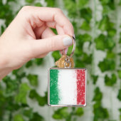 イタリア国旗 キーホルダー (手)