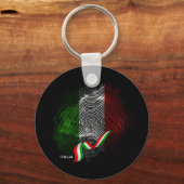 イタリア国旗 キーホルダー (正面)