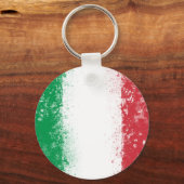 イタリア国旗 キーホルダー (正面)