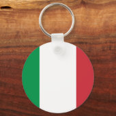 イタリア国旗 キーホルダー (正面)