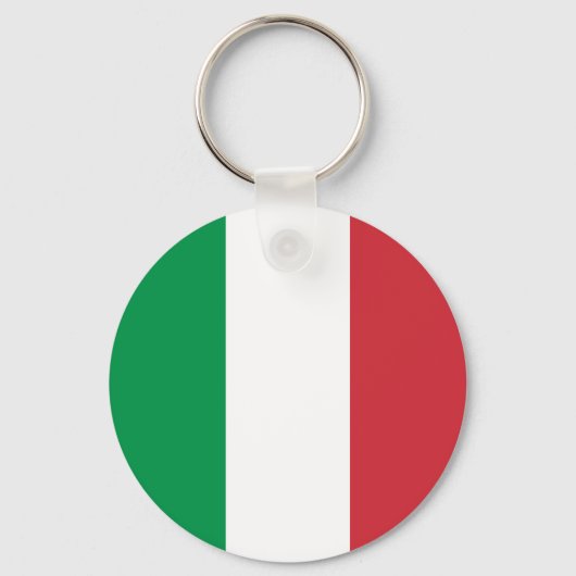 イタリア国旗 キーホルダー (正面)