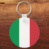 イタリア国旗 キーホルダー (裏面)