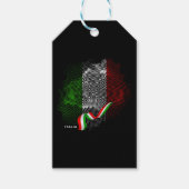 イタリア国旗 ギフトタグ (正面)