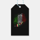 イタリア国旗 ギフトタグ (裏面)