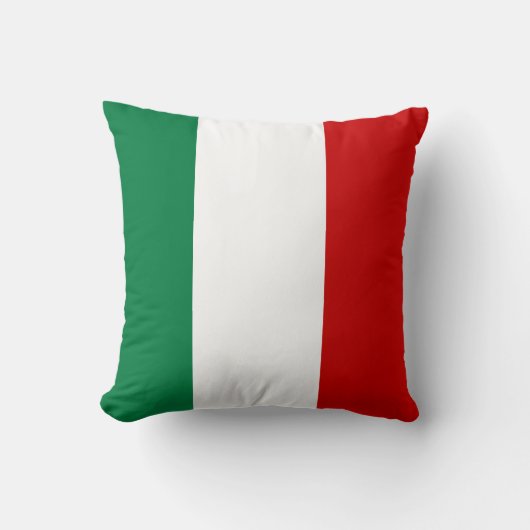 イタリア国旗 クッション (正面)