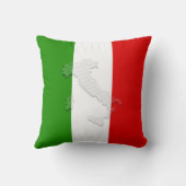 イタリア国旗 クッション (裏面)
