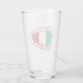 イタリア国旗 クライミング カラビナ タンブラーグラス (裏面)