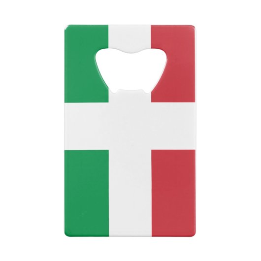 イタリア国旗 クレジットカード栓抜き (裏面)