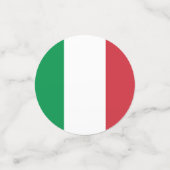 イタリア国旗 コンフェッティ (スモール正面)