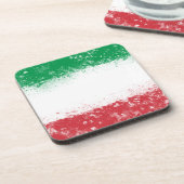 イタリア国旗 コースター (左側)
