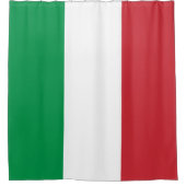 イタリア国旗 シャワーカーテン (正面)