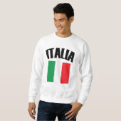 イタリア国旗 スウェットシャツ (正面フル)