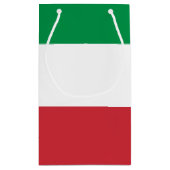 イタリア国旗 スモールペーパーバッグ (裏面)