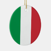 イタリア国旗 セラミックオーナメント (右)
