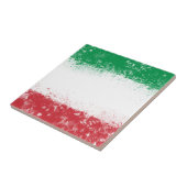 イタリア国旗 タイル (側面)