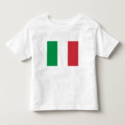 イタリア国旗 トドラーTシャツ (正面)