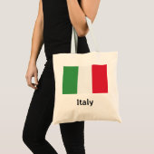 イタリア国旗 トートバッグ (正面(商品))