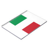 イタリア国旗 ノートブック (左側)