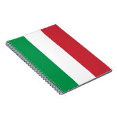 イタリア国旗 ノートブック (右側)